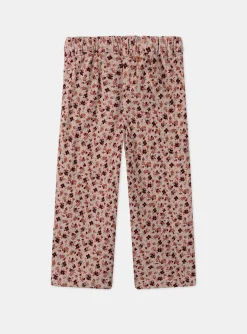 Sergent Major Pantalon, Jean & Legging-Pantalon fleuri en velours