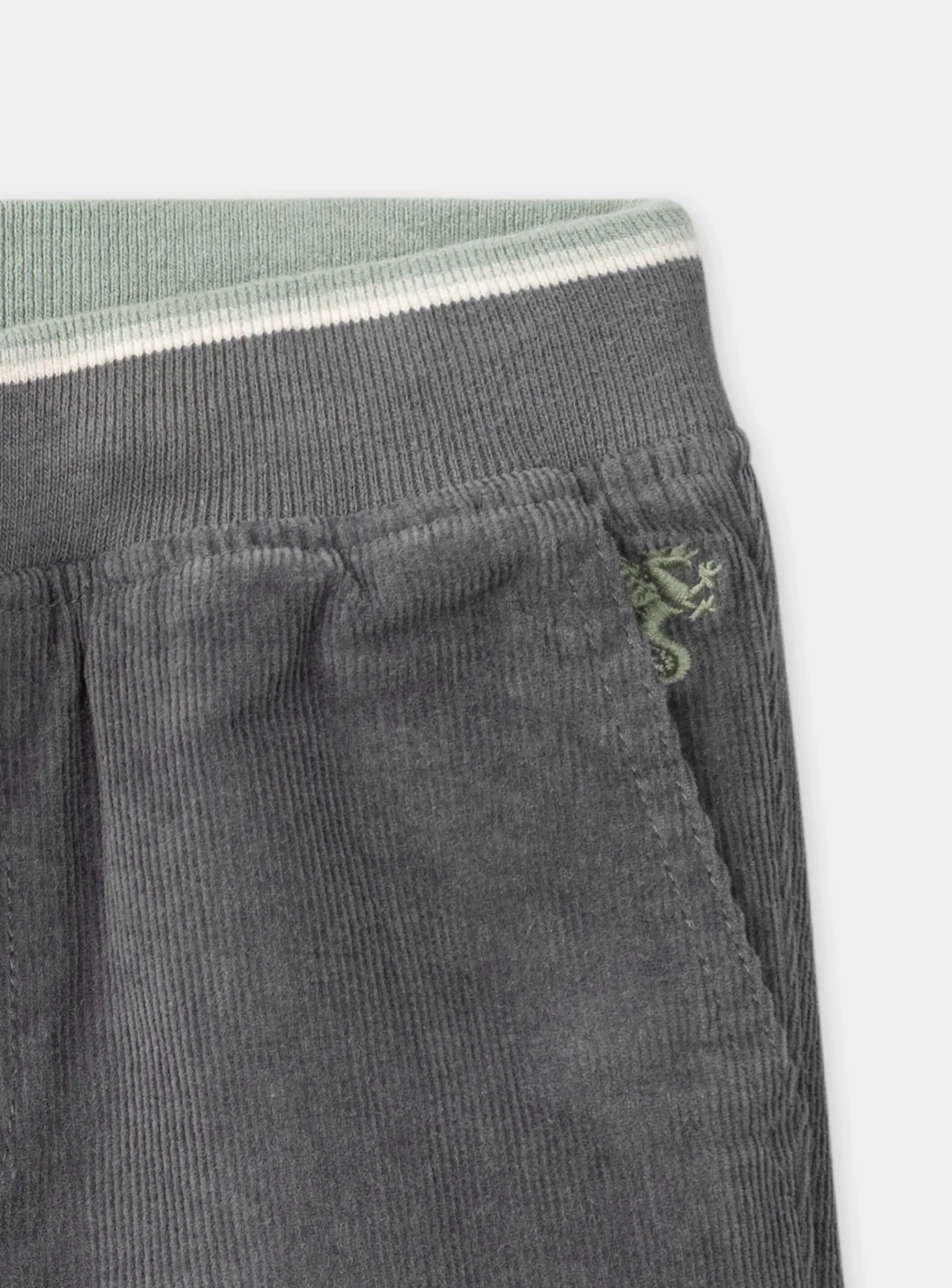 Sergent Major Pantalon & Jean-Pantalon Gris en Velours