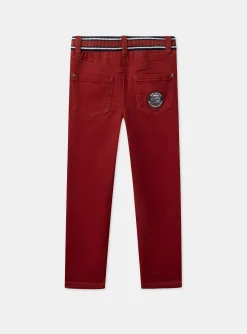 Sergent Major Pantalon & Jean-Pantalon knit denim rouge