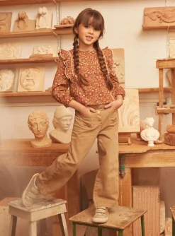 Sergent Major Pantalon, Jean & Legging-Pantalon loose  &agrave; broderies