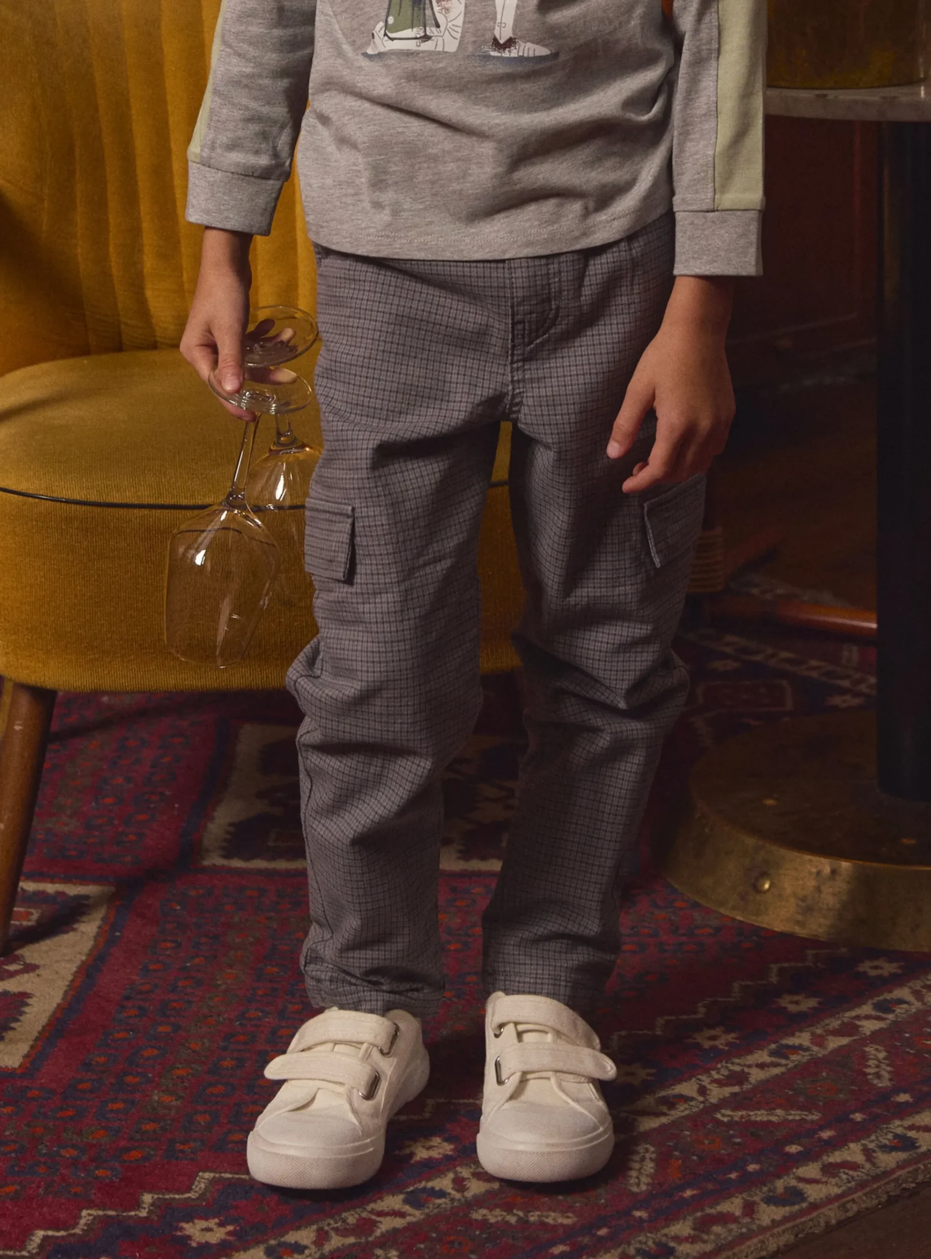 Sergent Major Pantalon & Jean-Pantalon Pied de Poule