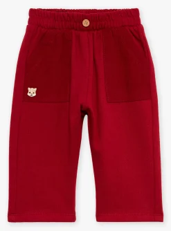 Sergent Major Pantalon & Jean-Pantalon rouge pourpre en molleton