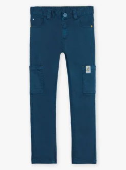 Sergent Major Pantalon & Jean-Pantalon slim bleu p&eacute;trole