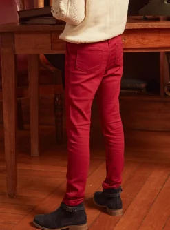 Sergent Major Pantalon, Jean & Legging-Pantalon slim rouge