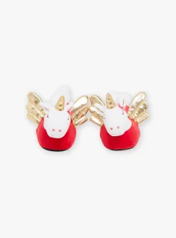 Sergent Major Chaussures Et Chaussons-Pantoufle 3D Rouge