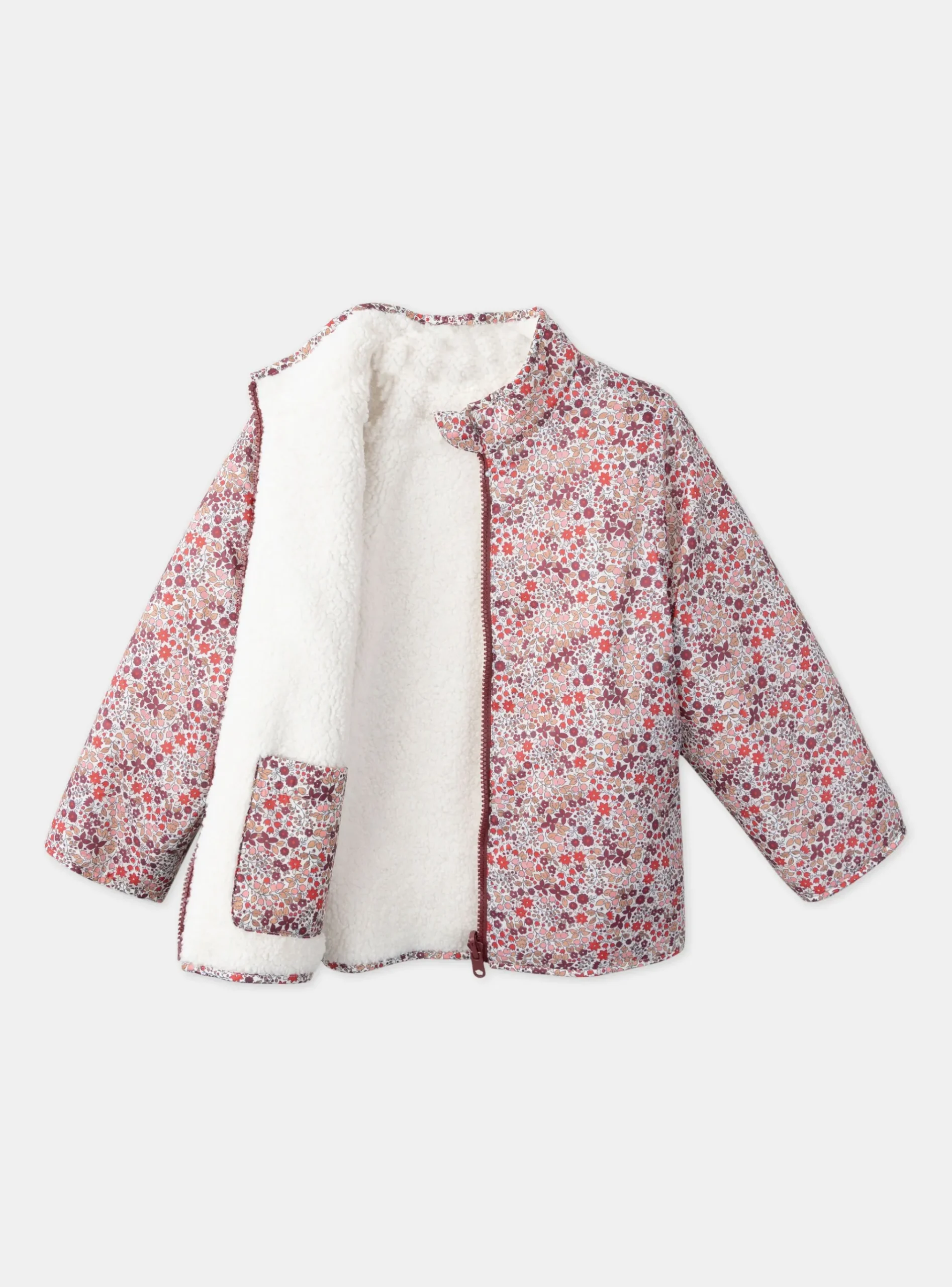 Sergent Major Manteau, Parka & Veste-Parka 3 en 1 à motifs fleurs