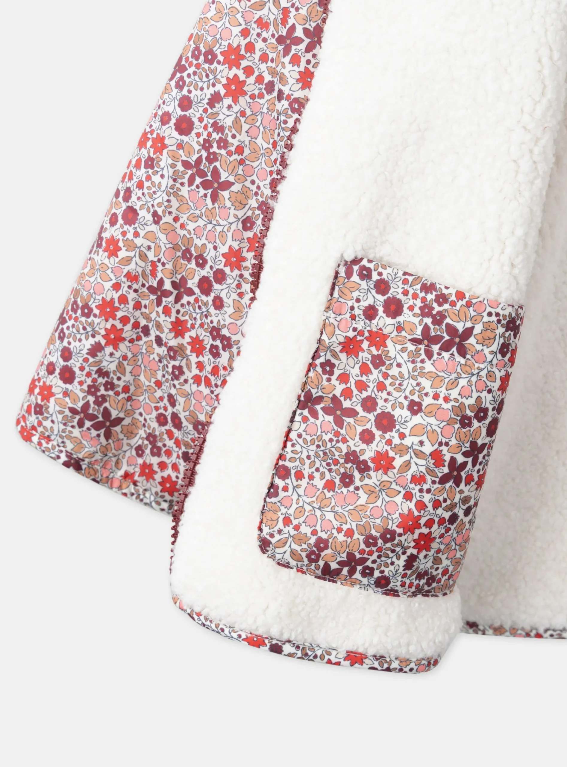 Sergent Major Manteau, Parka & Veste-Parka 3 en 1 à motifs fleurs