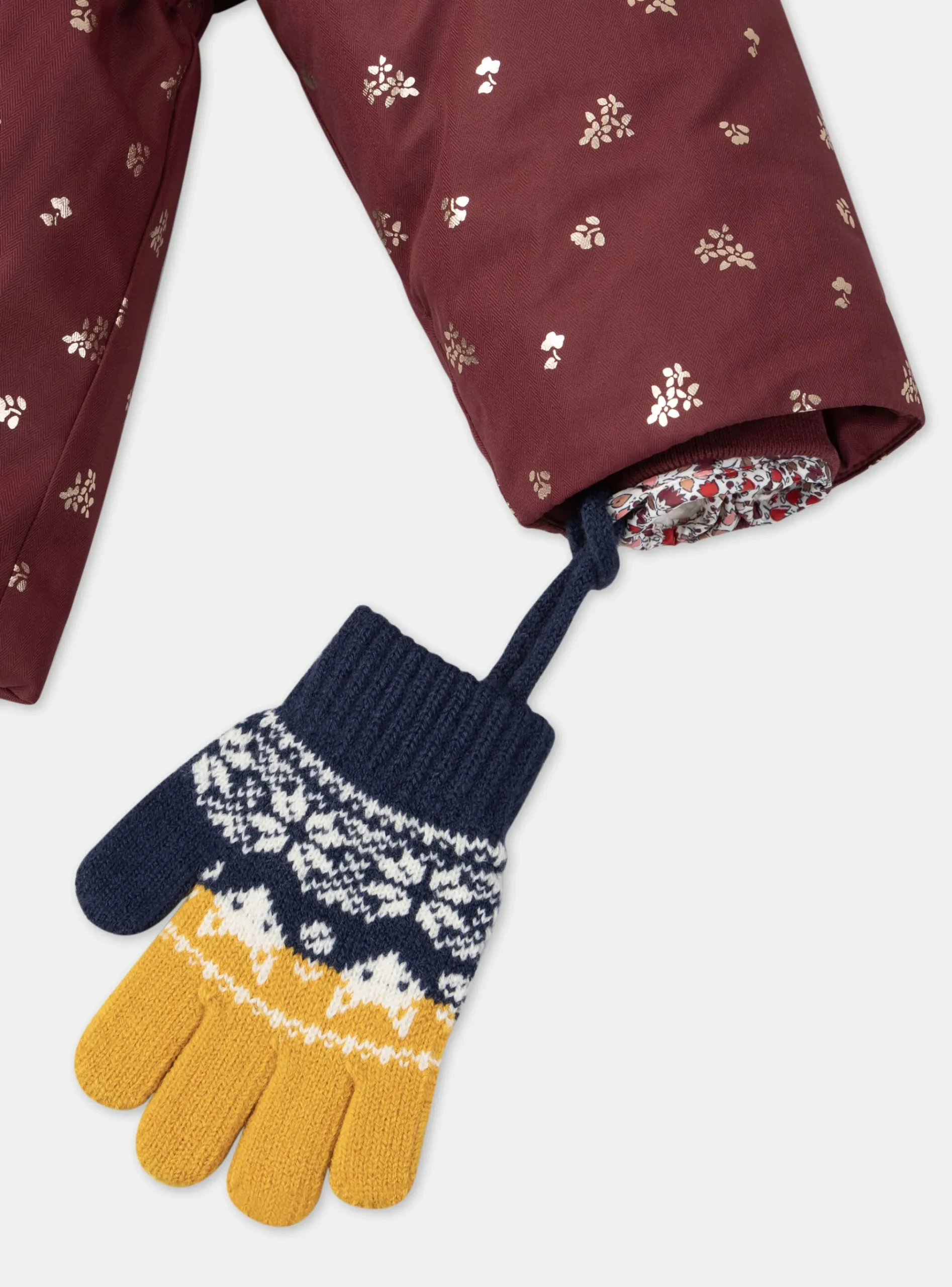 Sergent Major Manteau, Parka & Veste-Parka 3 en 1 à motifs fleurs