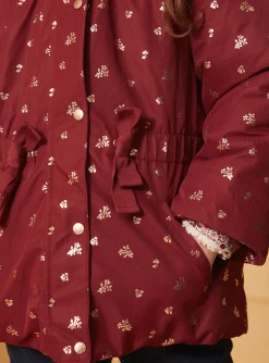 Sergent Major Manteau, Parka & Veste-Parka 3 en 1 à motifs fleurs