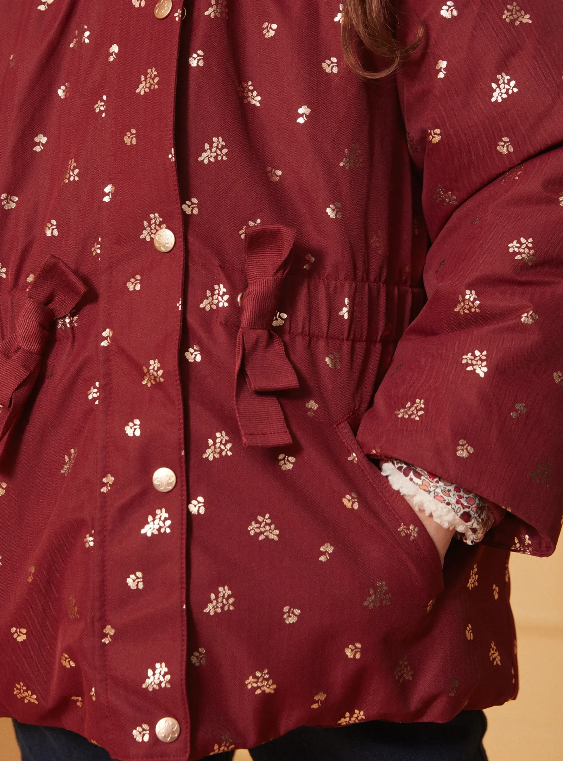 Sergent Major Manteau, Parka & Veste-Parka 3 en 1 à motifs fleurs