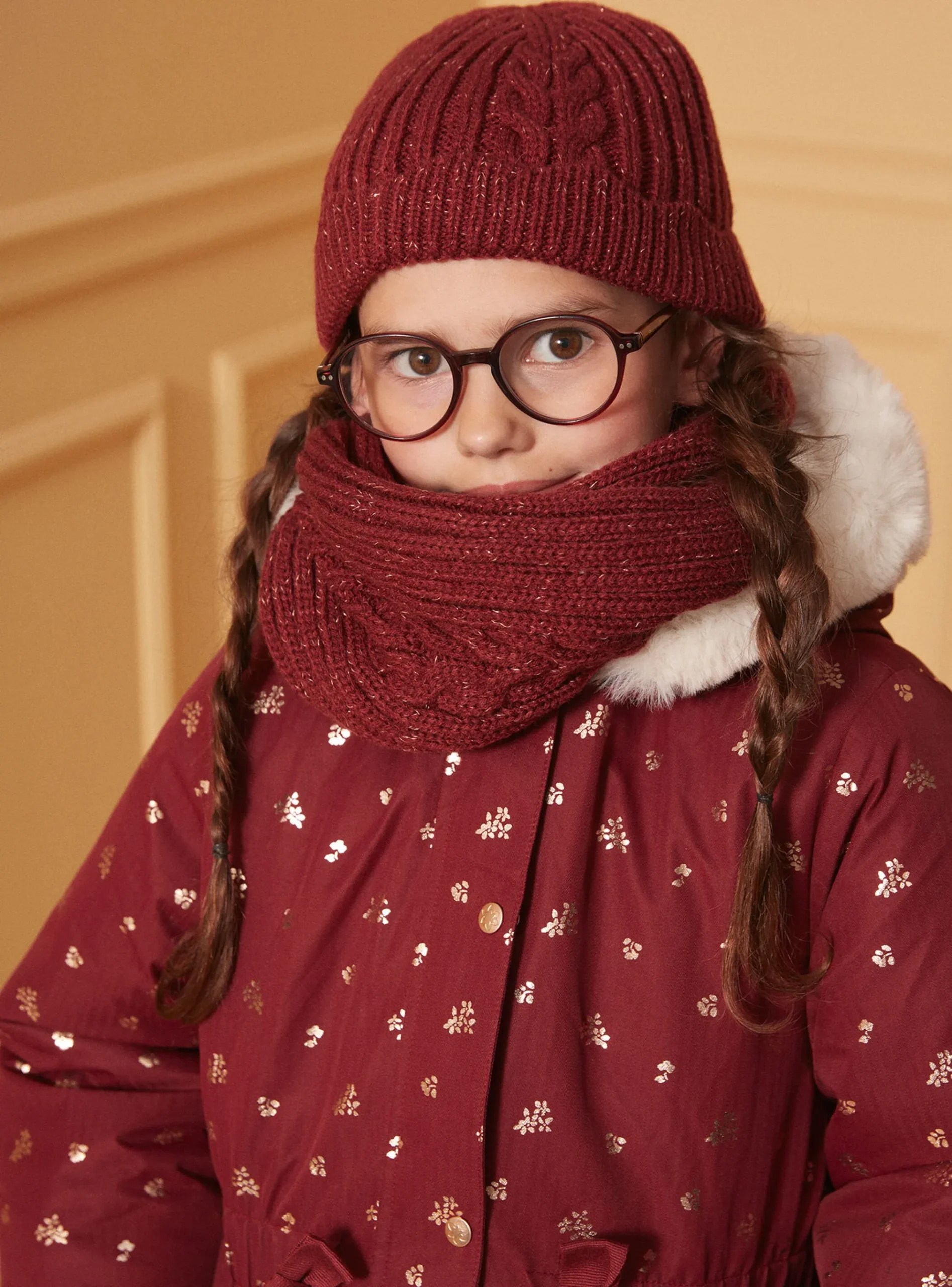 Sergent Major Manteau, Parka & Veste-Parka 3 en 1 à motifs fleurs