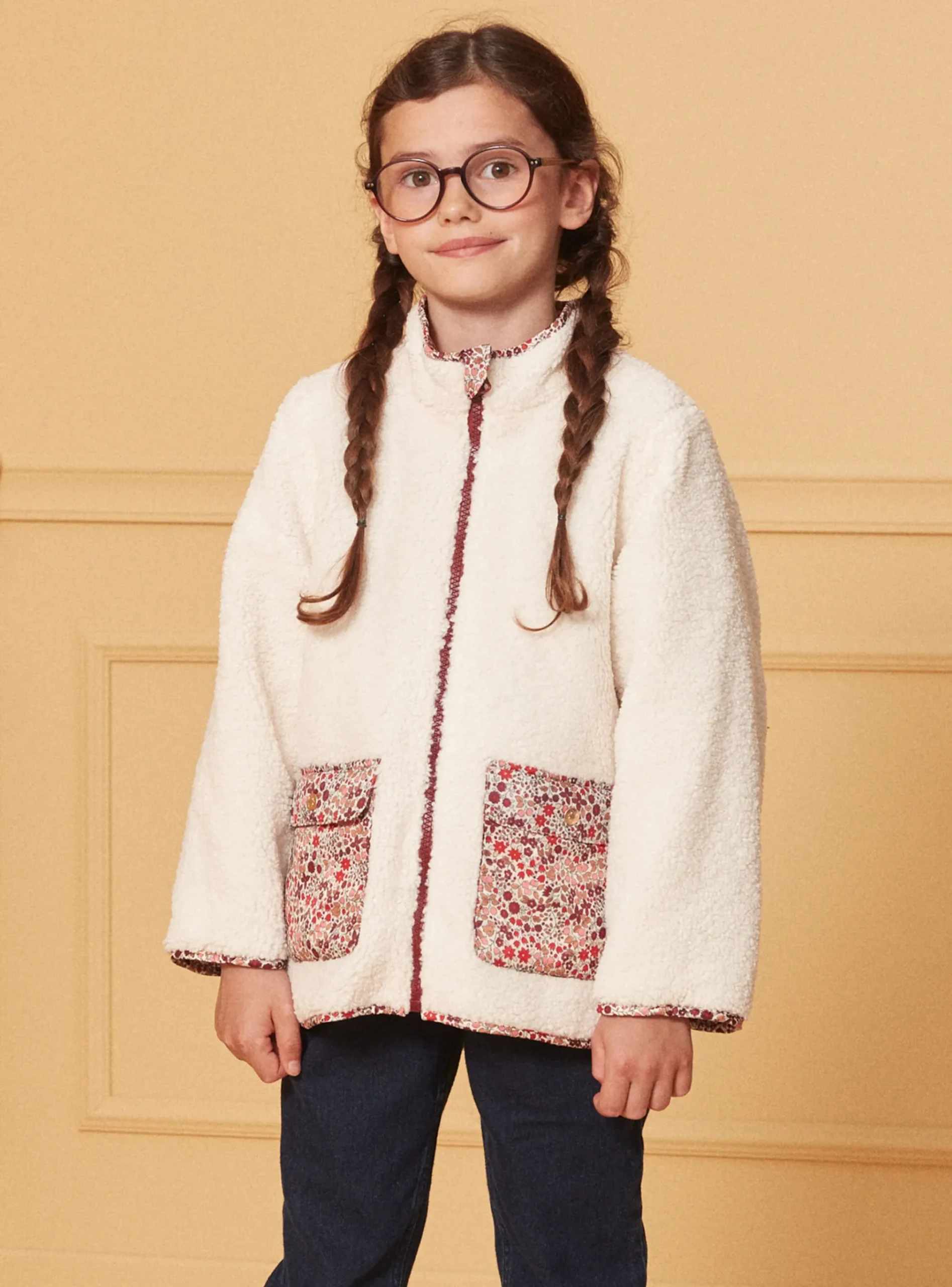 Sergent Major Manteau, Parka & Veste-Parka 3 en 1 à motifs fleurs