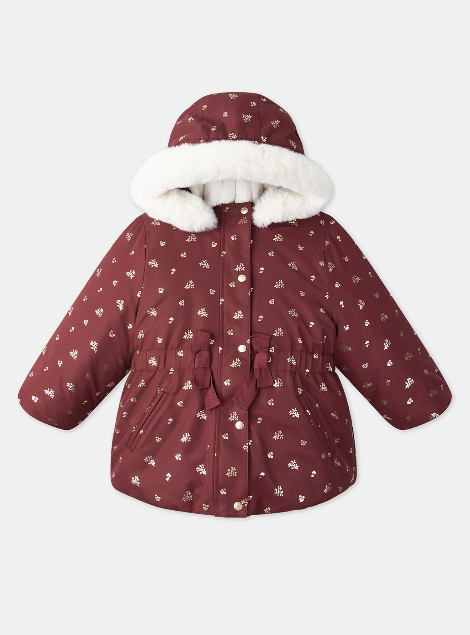 Sergent Major Manteau, Parka & Veste-Parka 3 en 1 à motifs fleurs