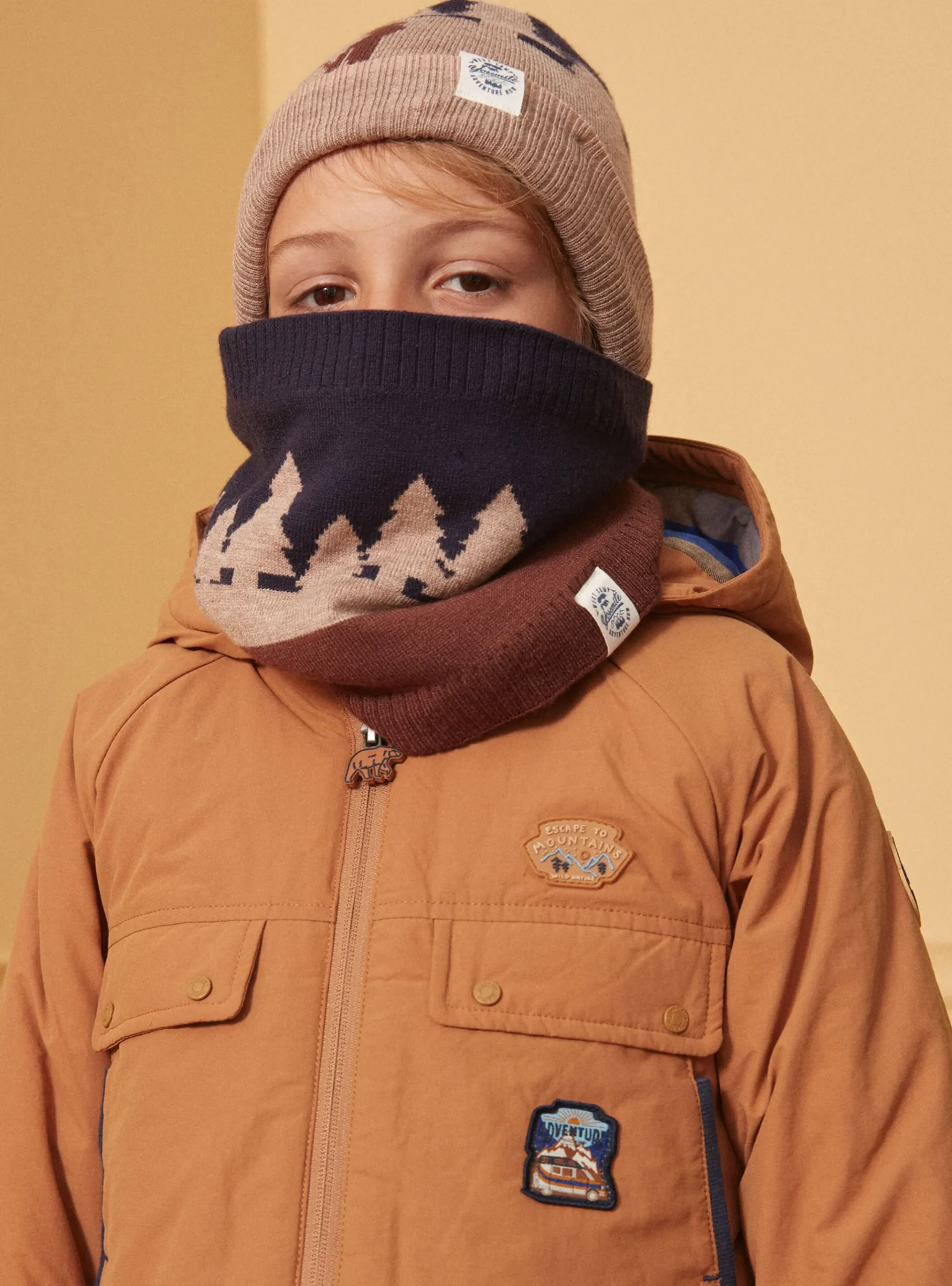 Sergent Major Manteau, Parka & Veste-Parka 3 en 1 Camel