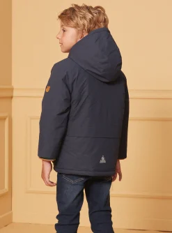 Sergent Major Manteau, Parka & Veste-Parka 3 en 1 Marine
