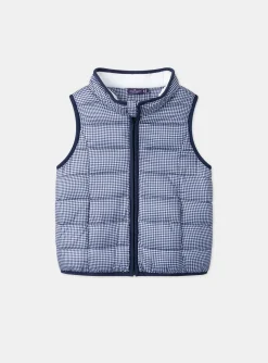 Sergent Major Manteau, Parka & Veste-Parka 3 en 1 marine &agrave; pois argent&eacute;s