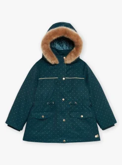 Sergent Major Manteau, Parka & Veste-Parka 3 en 1 vert sapin &agrave; capuche