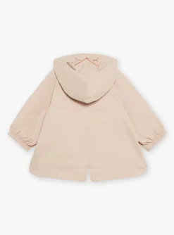 Sergent Major Manteau, Parka & Veste-Parka &agrave; capuche 3 en 1 beige en canvas