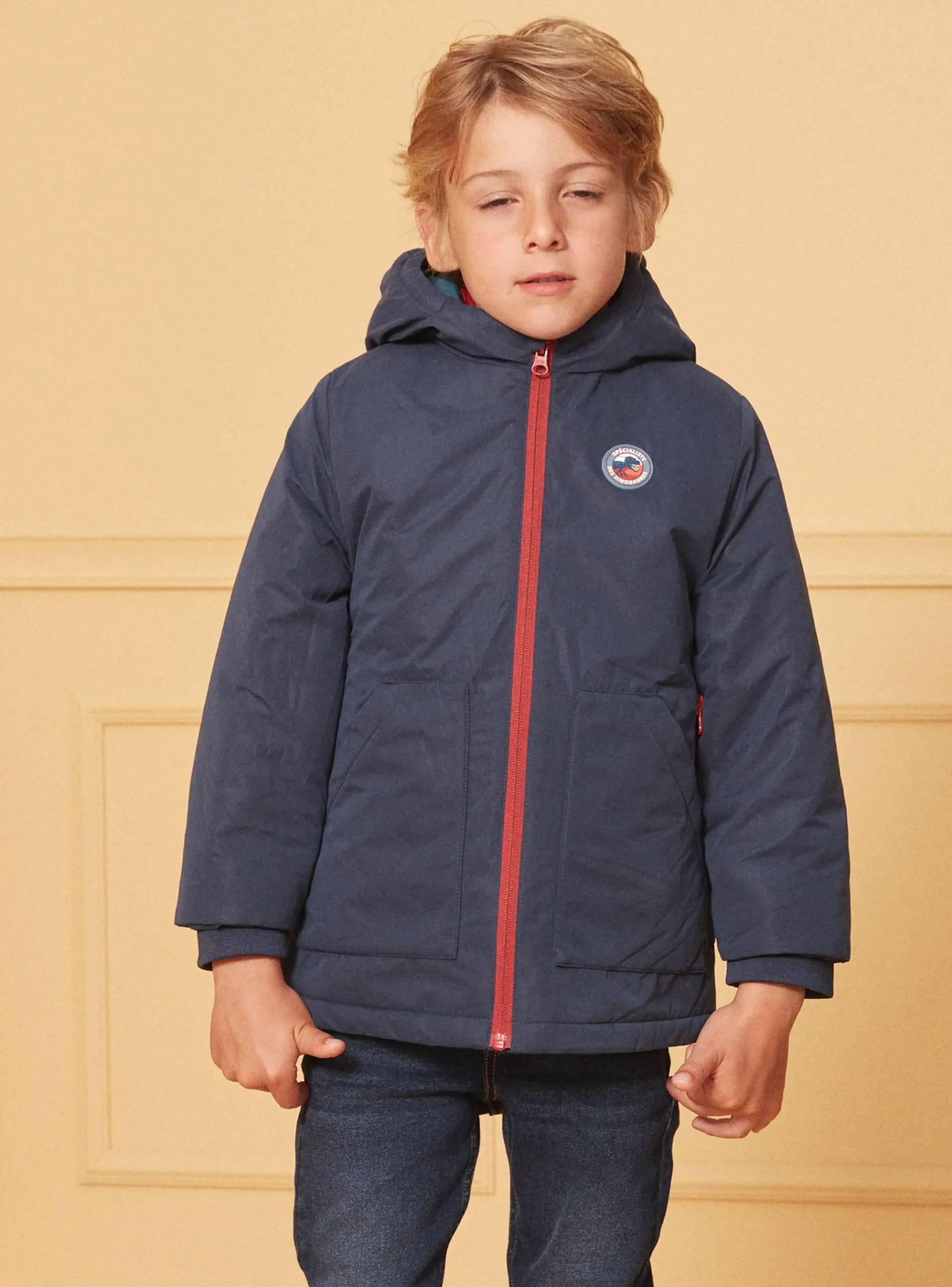 Sergent Major Manteau, Parka & Veste-Parka Bleu marine