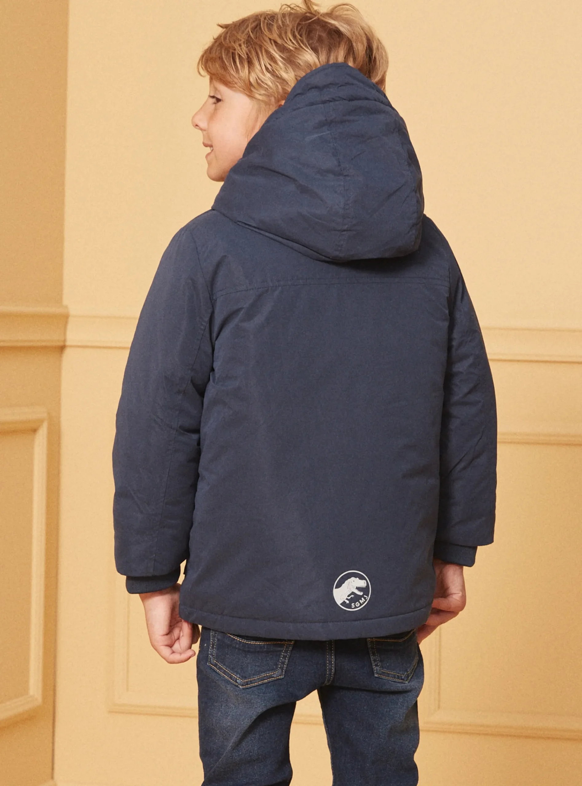 Sergent Major Manteau, Parka & Veste-Parka Bleu marine