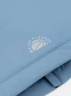 Sergent Major Manteau, Parka & Veste-Parka Bleue à capuche mi-saison