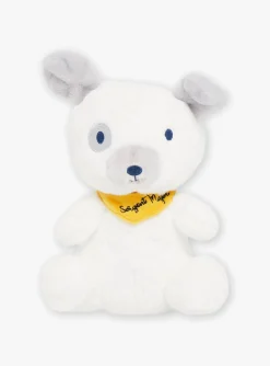 Sergent Major Jouets & Peluches-Peluche Chien jaune et blanche