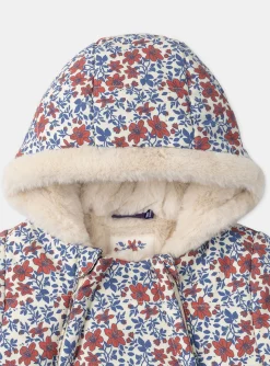 Sergent Major Manteau, Parka & Veste-Pilote imprimé fleuri