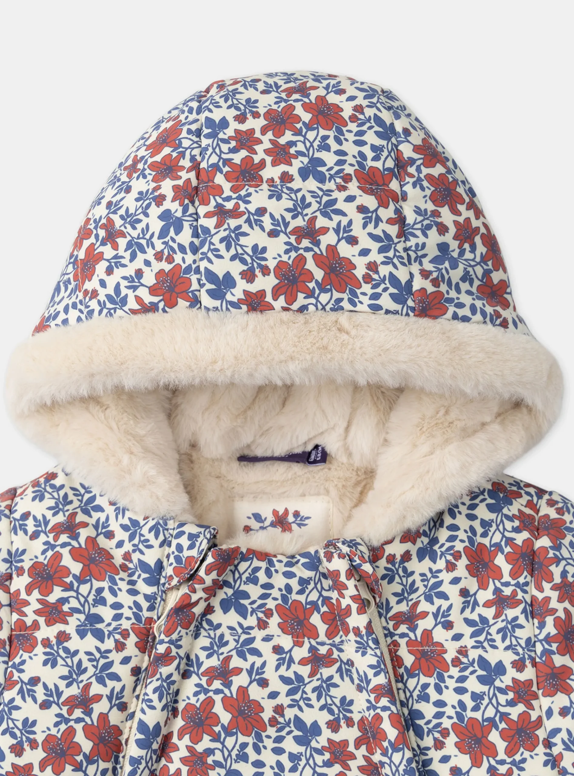 Sergent Major Manteau, Parka & Veste-Pilote imprimé fleuri