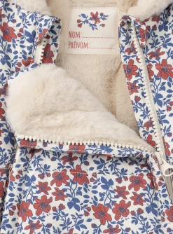 Sergent Major Manteau, Parka & Veste-Pilote imprimé fleuri