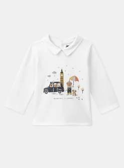 Sergent Major Chemise, T-shirt & Polo-Polo &agrave; manches longues imprim&eacute;