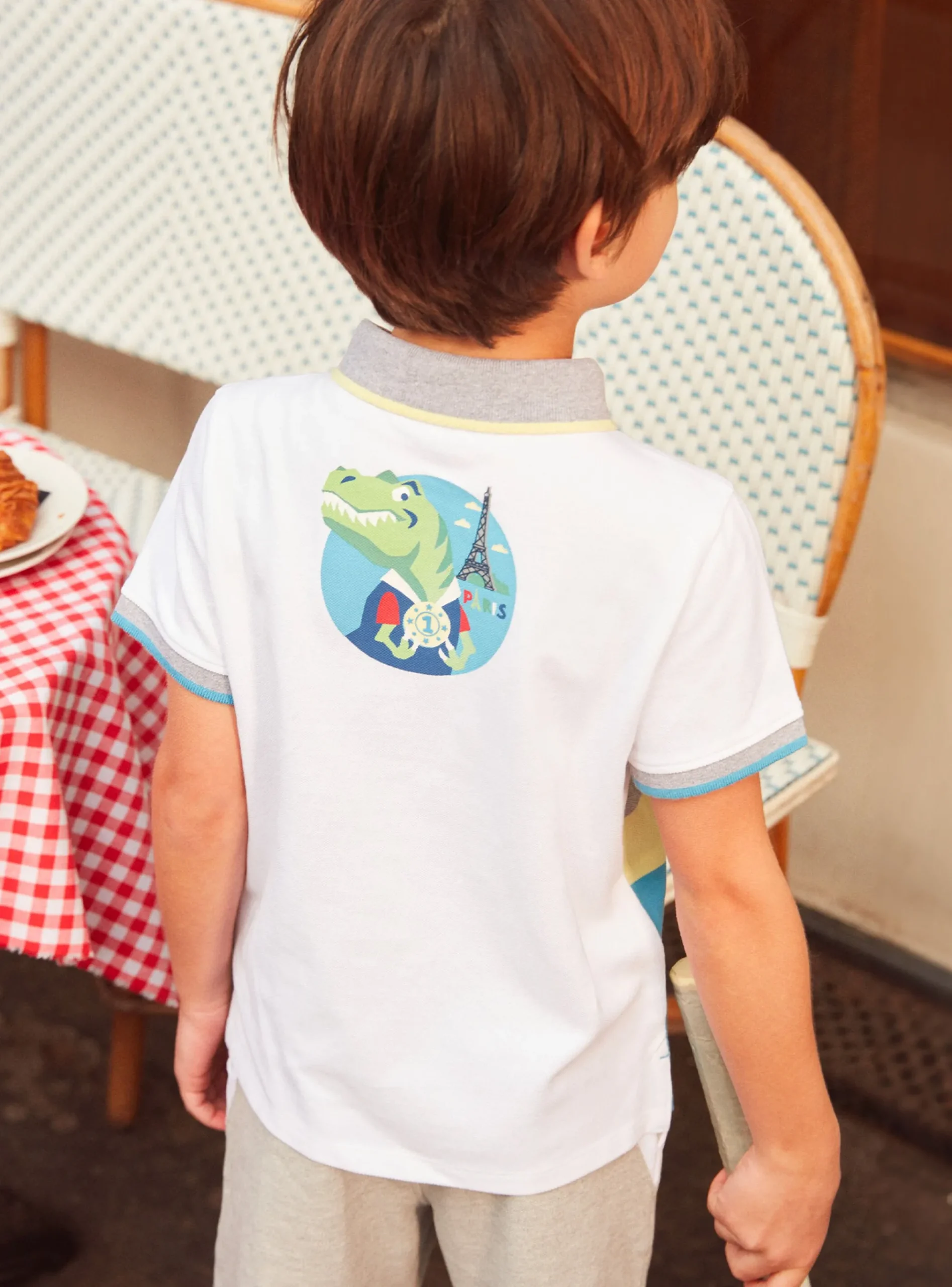 Sergent Major T-shirt & Polo-Polo à rayures tricolore