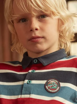 Sergent Major T-shirt & Polo-Polo Dino Rayé