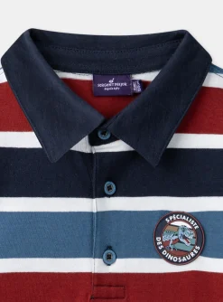 Sergent Major T-shirt & Polo-Polo Dino Rayé
