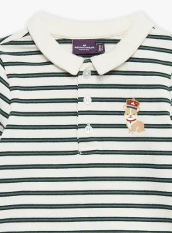 Sergent Major Chemise, T-shirt & Polo-Polo &eacute;cru &agrave; imprim&eacute; &agrave; rayures