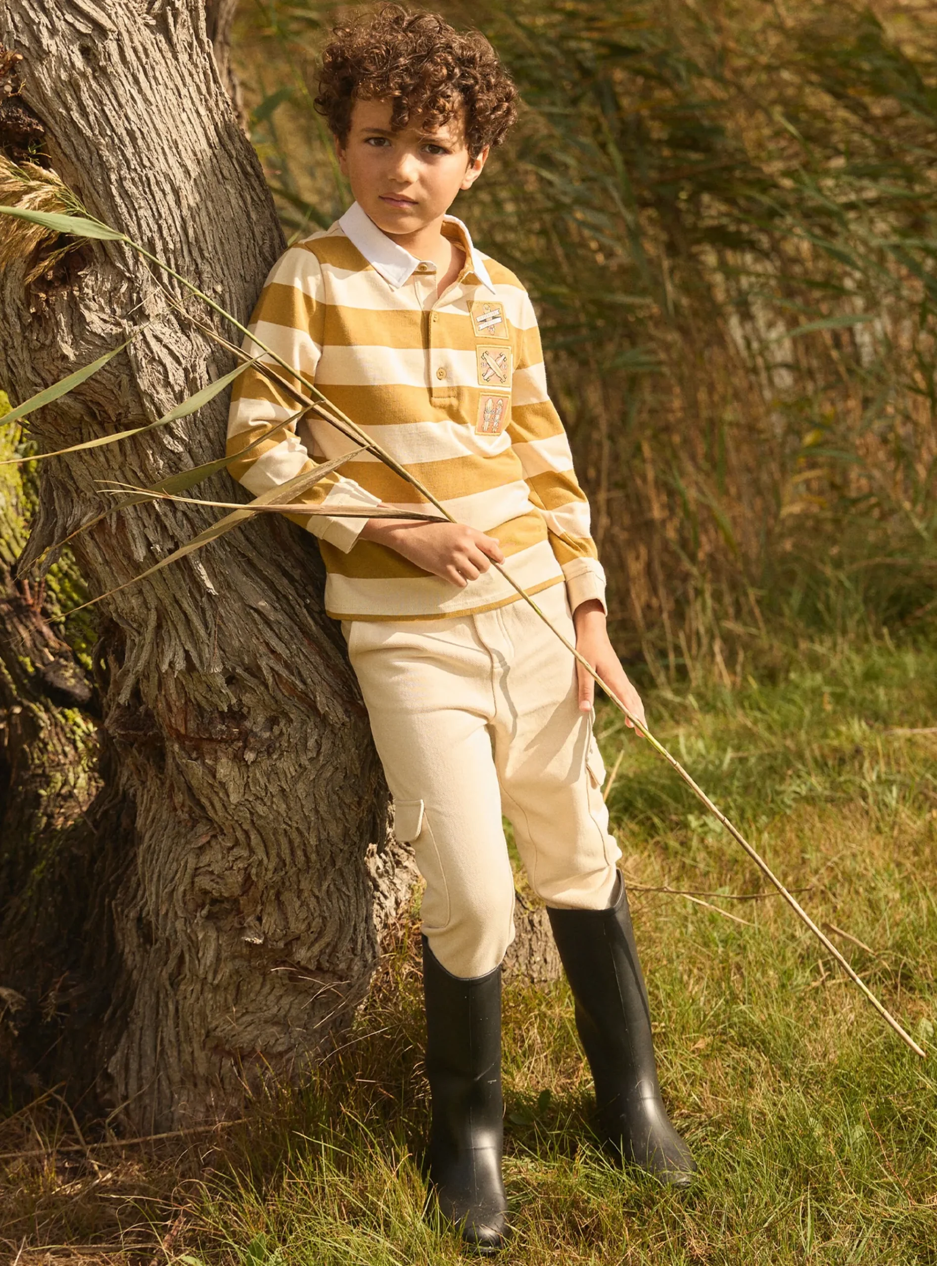 Sergent Major T-shirt & Polo-Polo Rayé Skateboard