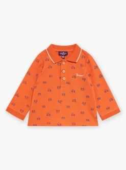 Sergent Major Chemise, T-shirt & Polo-Polo terre battue &agrave; imprim&eacute; tracteur