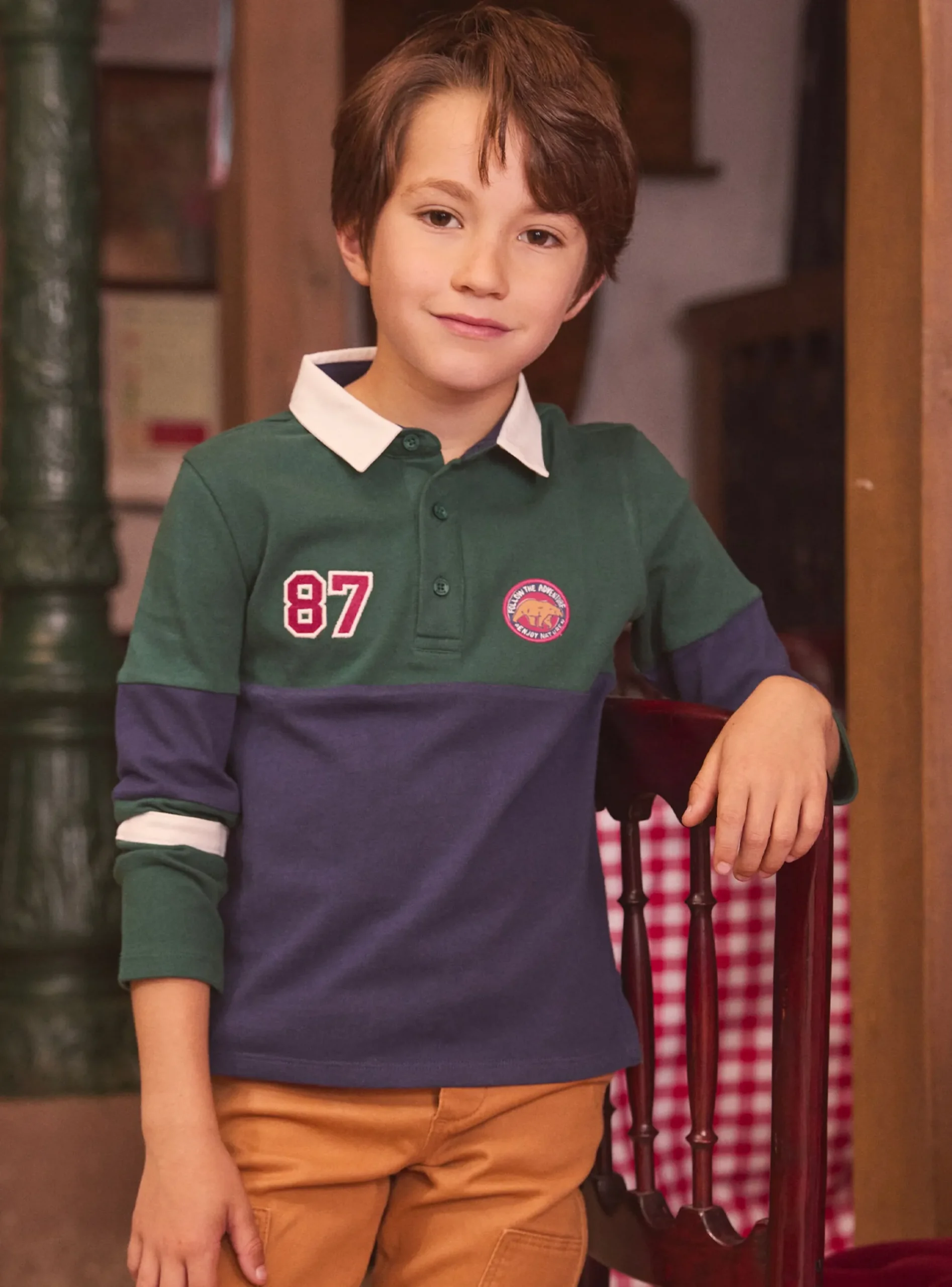 Sergent Major T-shirt & Polo-Polo Vert