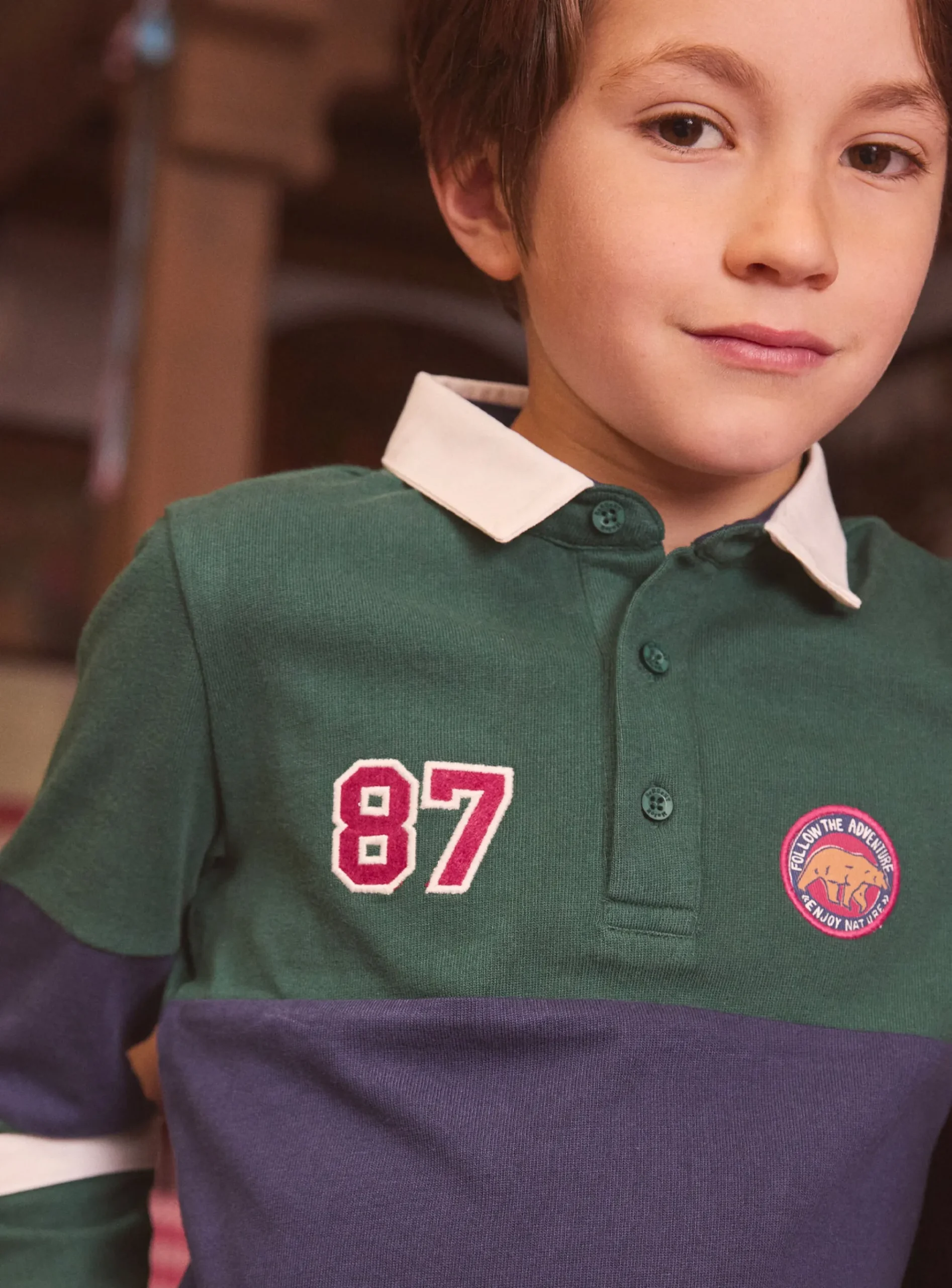 Sergent Major T-shirt & Polo-Polo Vert