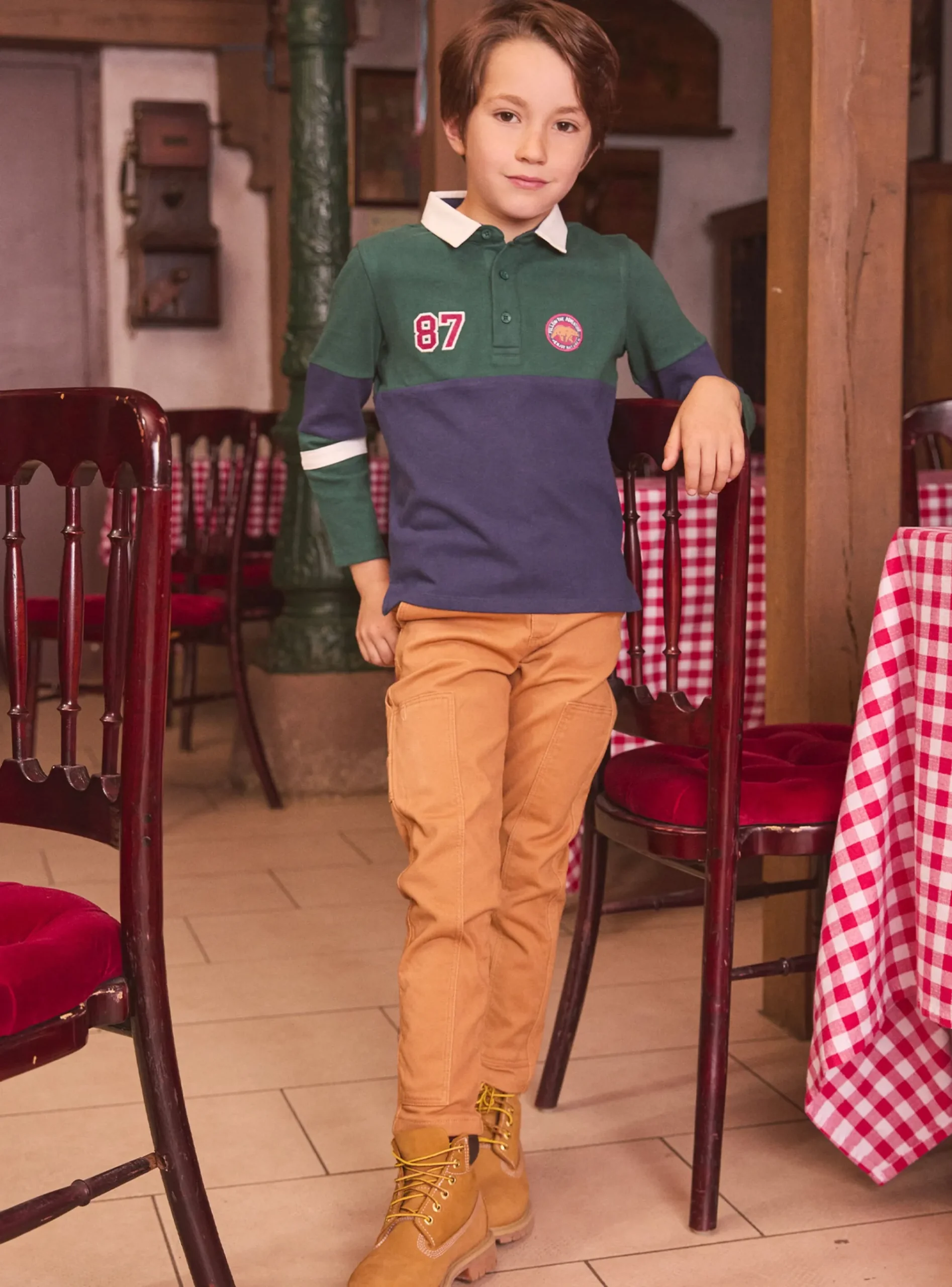 Sergent Major T-shirt & Polo-Polo Vert