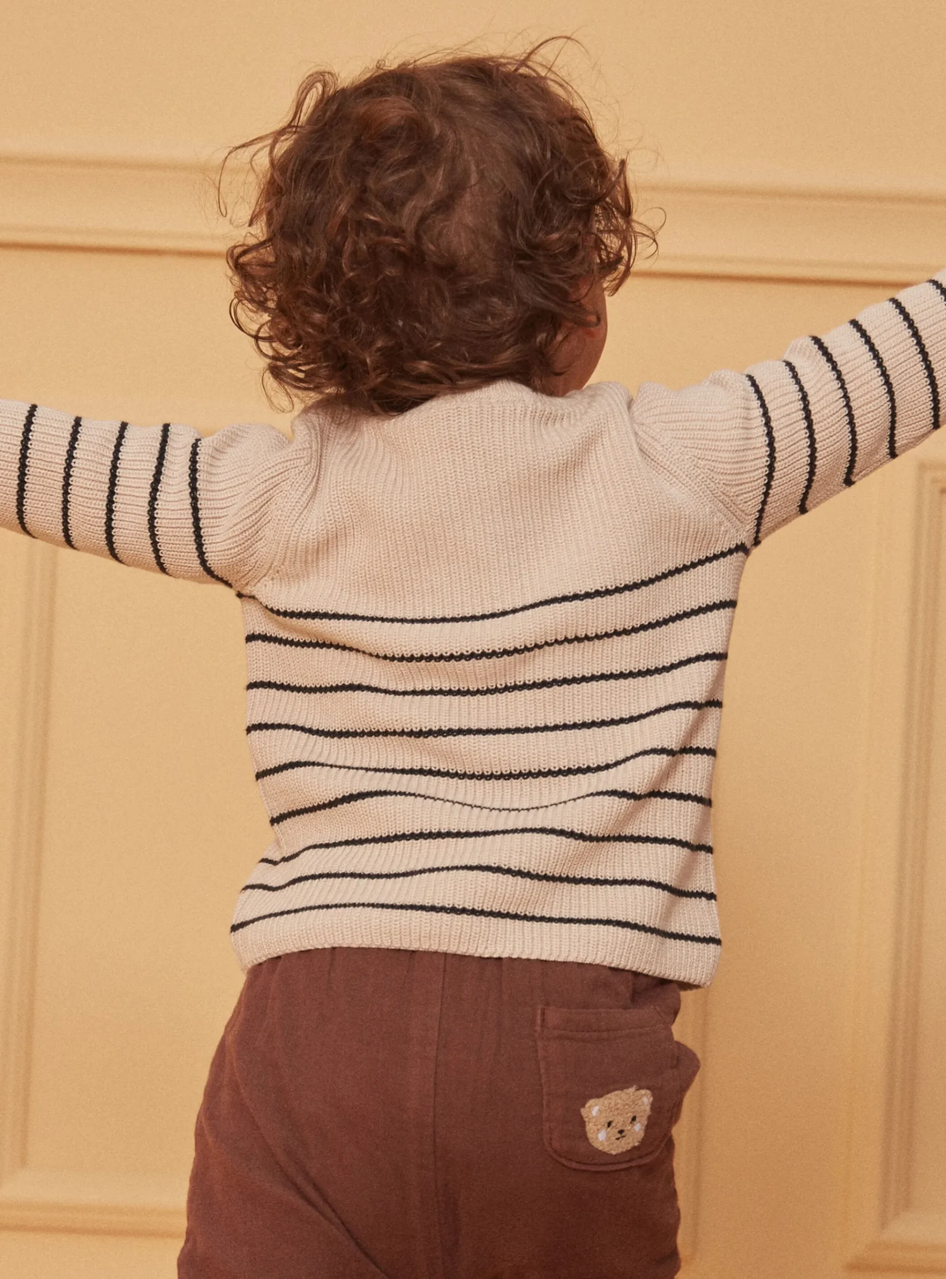 Sergent Major Pull, Gilet & Cardigan-Pull Beige