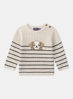 Sergent Major Pull, Gilet & Cardigan-Pull Beige