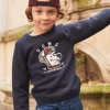 Sergent Major Pull, Gilet & Sweat-Pull Bleu marine