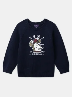 Sergent Major Pull, Gilet & Sweat-Pull Bleu marine
