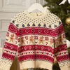 Sergent Major Pull, Gilet & Cardigan-Pull de no&euml;l en jacquard