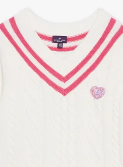 Sergent Major Pull, Gilet & Cardigan-Pull &eacute;cru en maille torsad&eacute;e