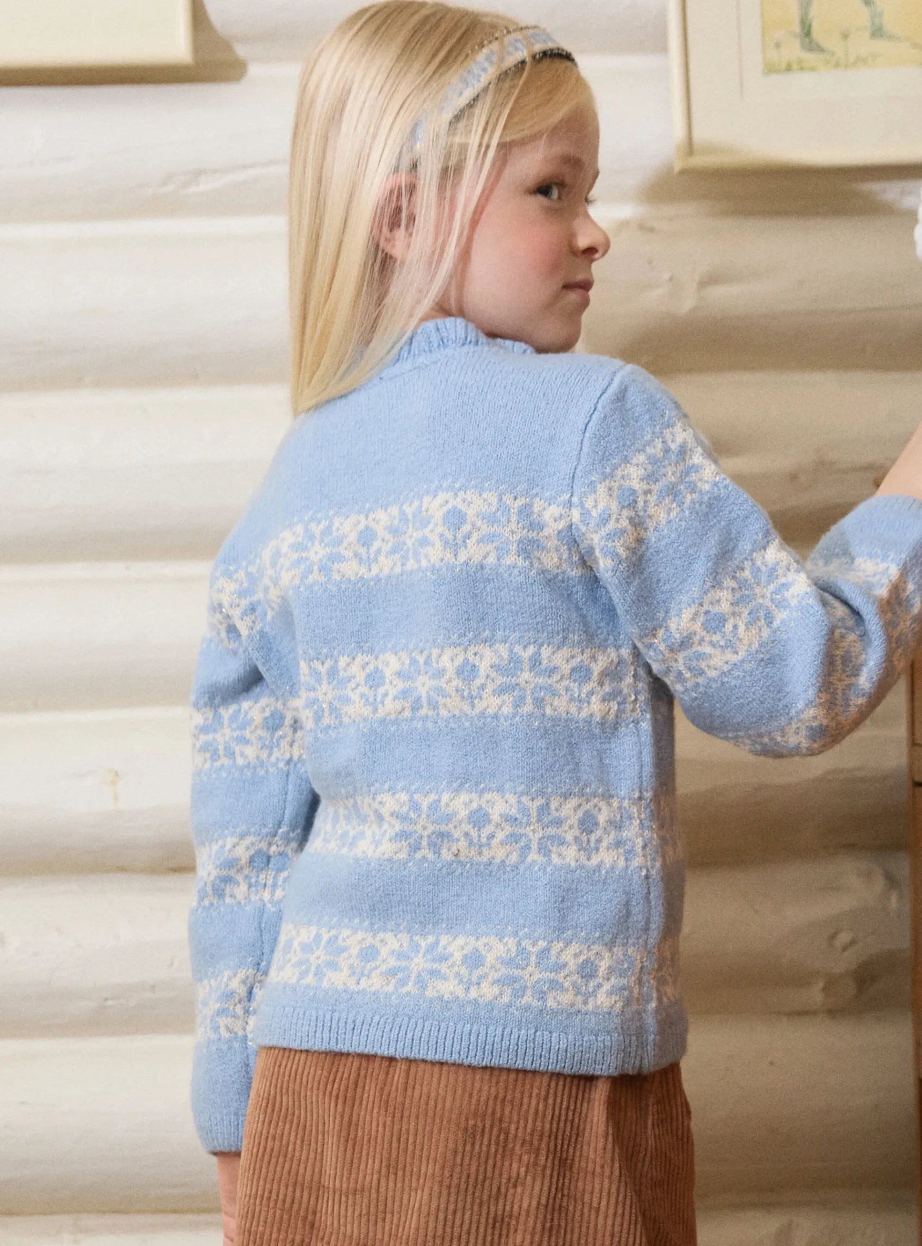 Sergent Major Pull, Gilet & Cardigan-Pull en maille jacquard