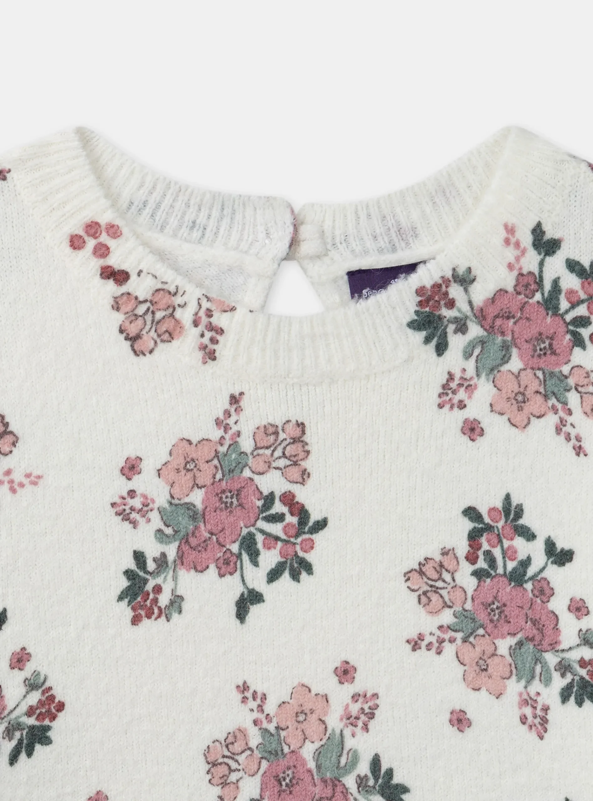 Sergent Major Pull, Gilet & Cardigan-Pull fleuri