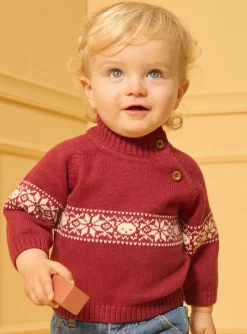 Sergent Major Pull, Gilet & Cardigan-Pull jacquard animaux et flocons