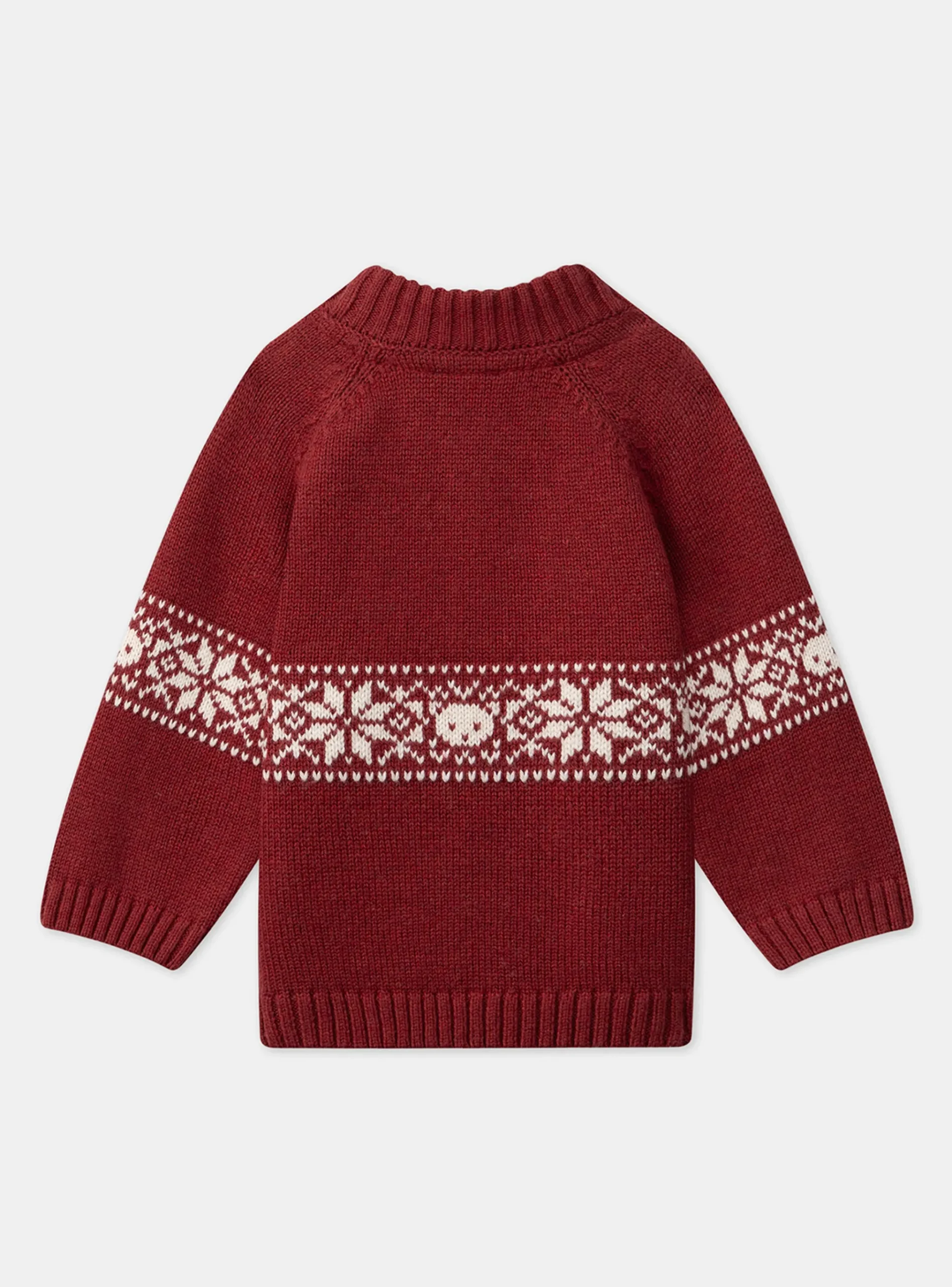 Sergent Major Pull, Gilet & Cardigan-Pull jacquard animaux et flocons