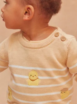 Sergent Major Pull, Gilet & Cardigan-Pull Jaune